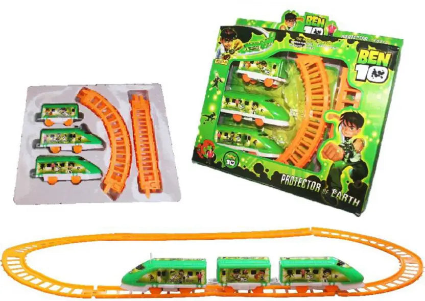 Battery Operated Electric Train Track Toy Set
