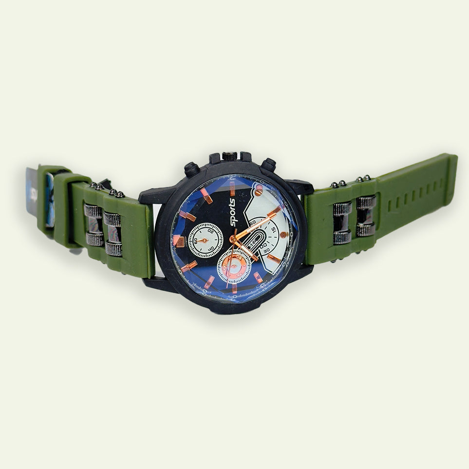 Stylish Army Camouflage Watch for Kids