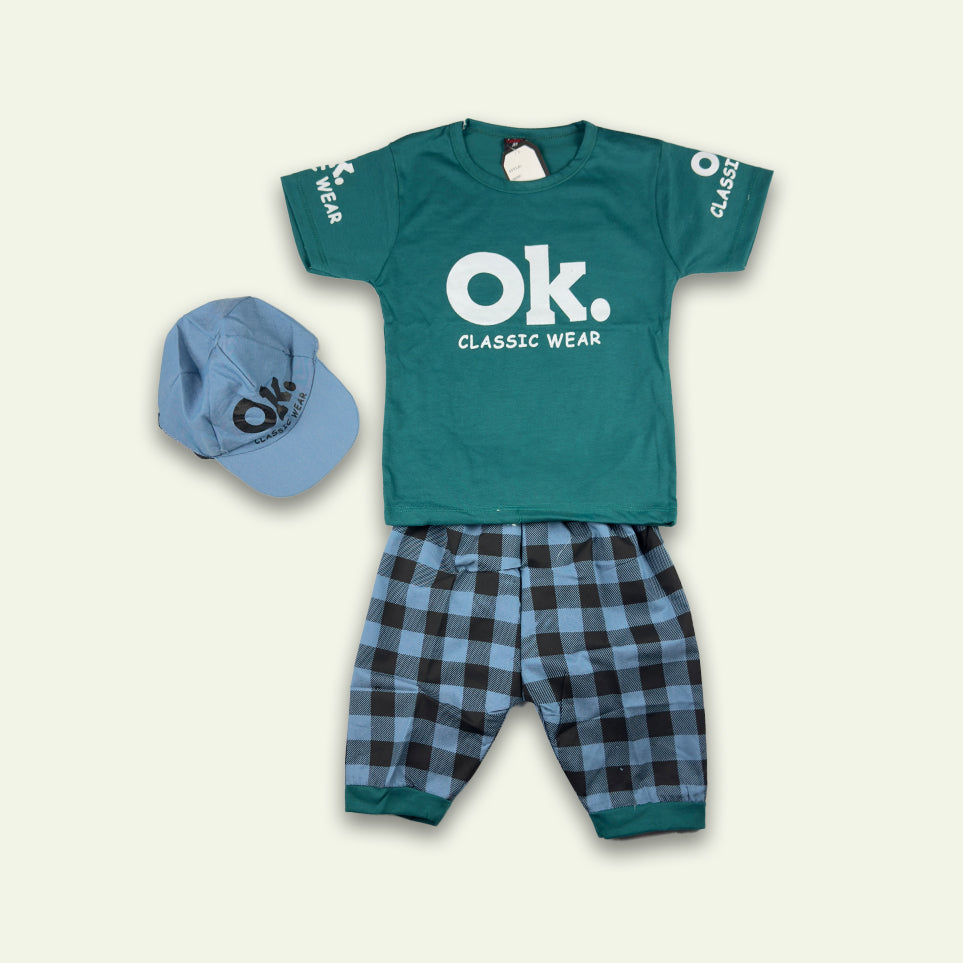 Boys OK Suit with Free Cap