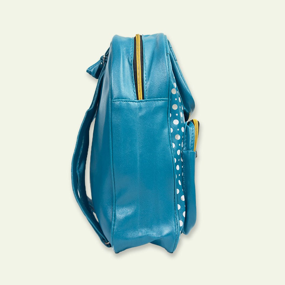 Stylish Blue Gucci Bag with Butterflies Design
