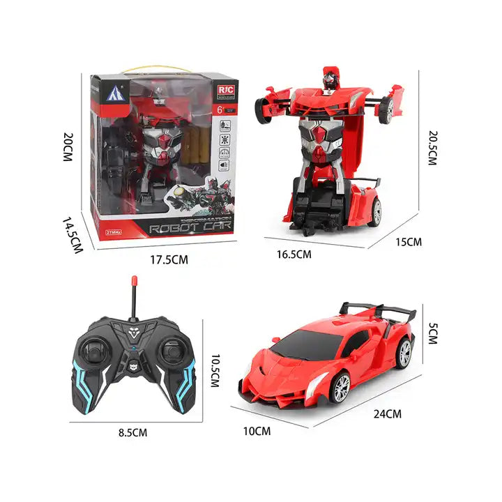 RC Tumbler Stunt Car Transformable Warrior Remote Control Car