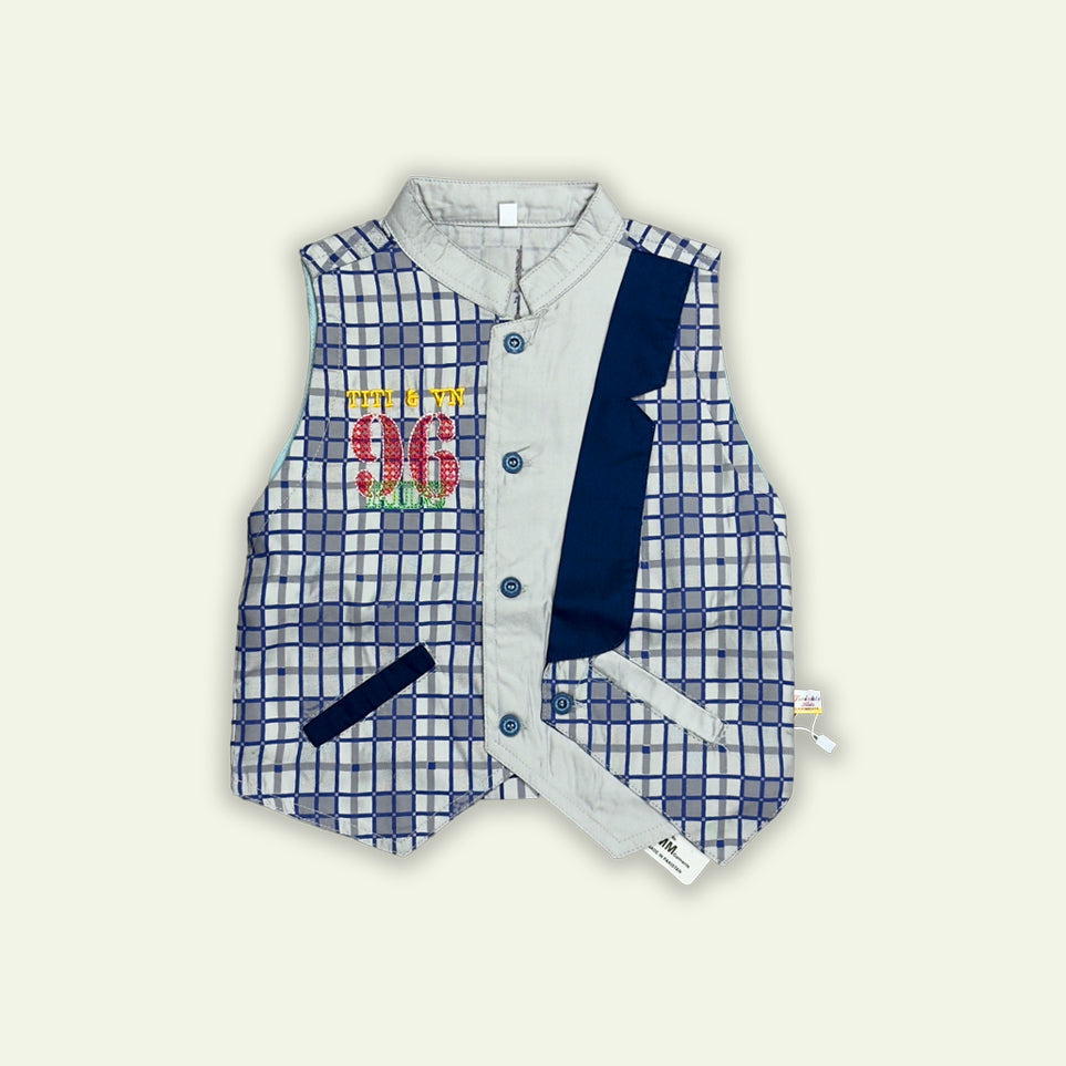 Boys 3pc Printed T-shirt with Denim Short