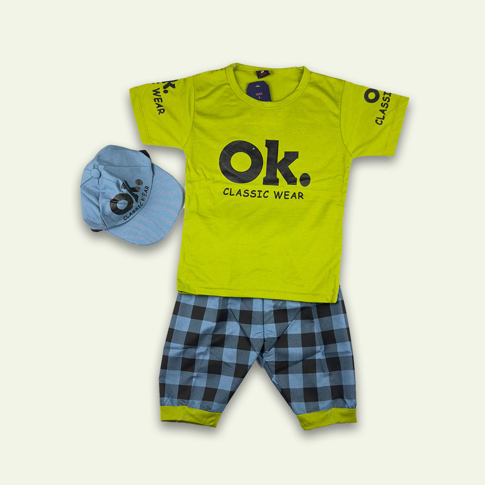 Boys OK Suit with Free Cap