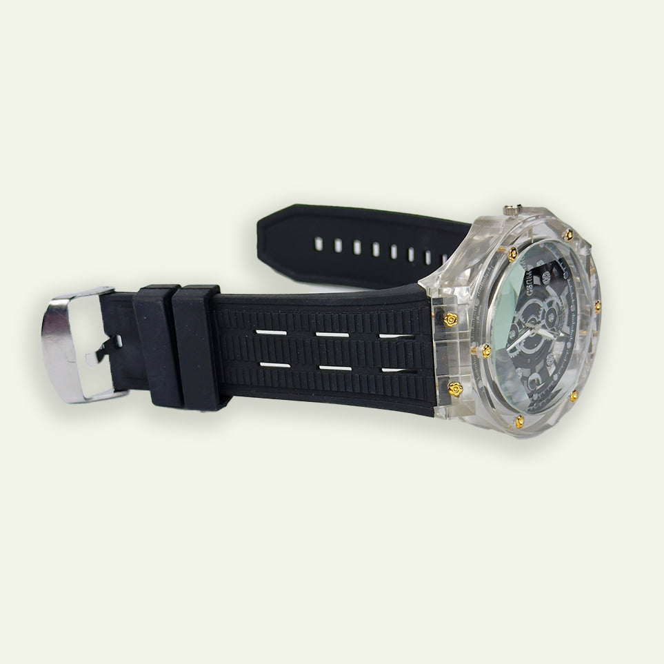 Stylish Watch for KIDS Transparent Dial