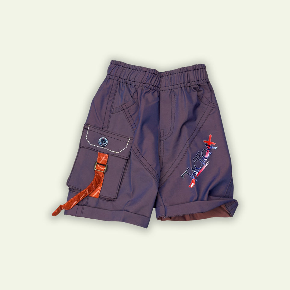 Boys Fancy 3pc Printed Shirt with baggie Short