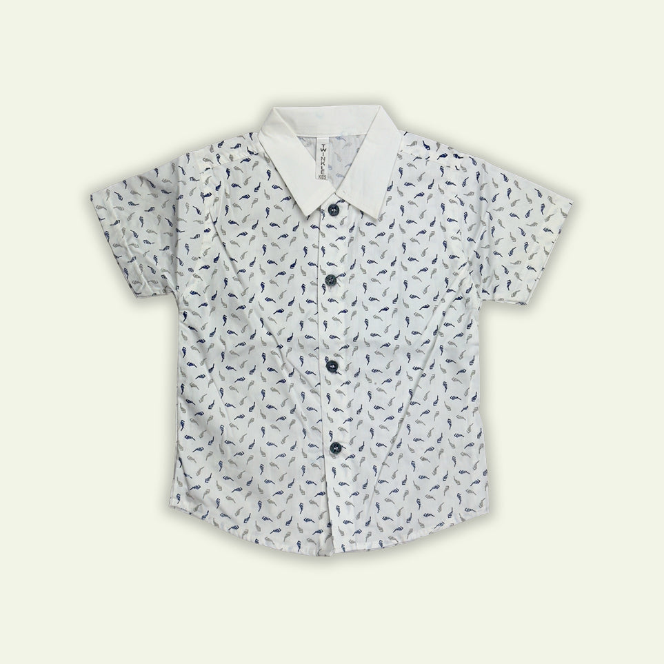 Boys 3pc Printed T-shirt with Denim Short