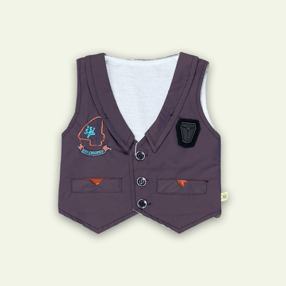 Boys Fancy 3pc Printed Shirt with baggie Short