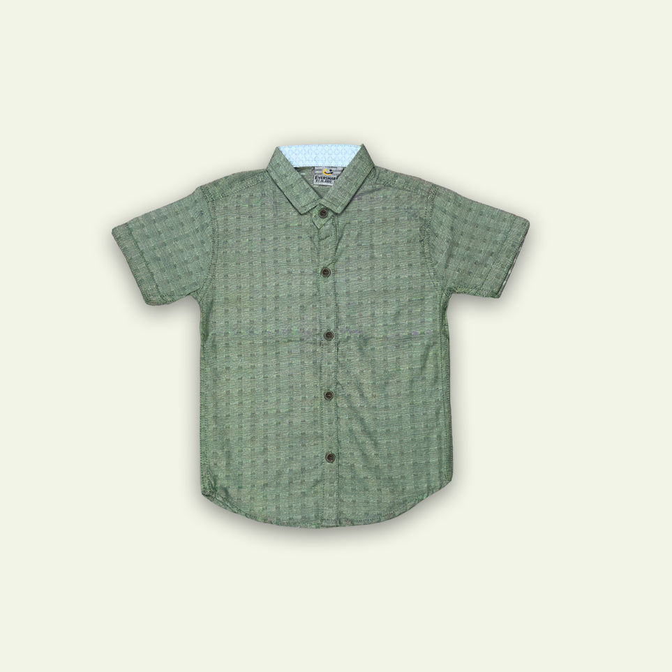 Boys 3pc Lining Shirt with West Coat & Short