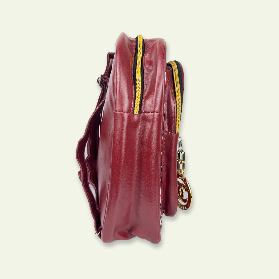 Stylish Maroon Prada Bag