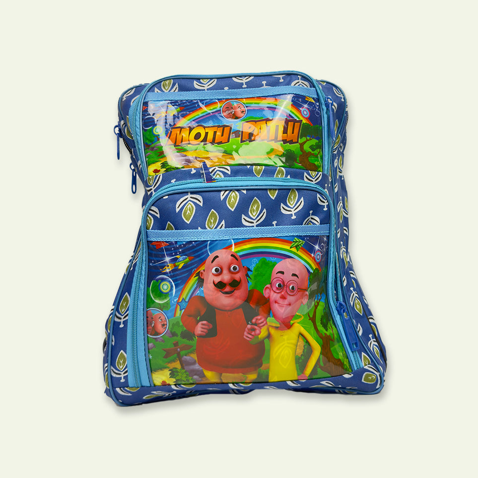 Motu Patlu School Bag for Kids from (KG - Class 3)