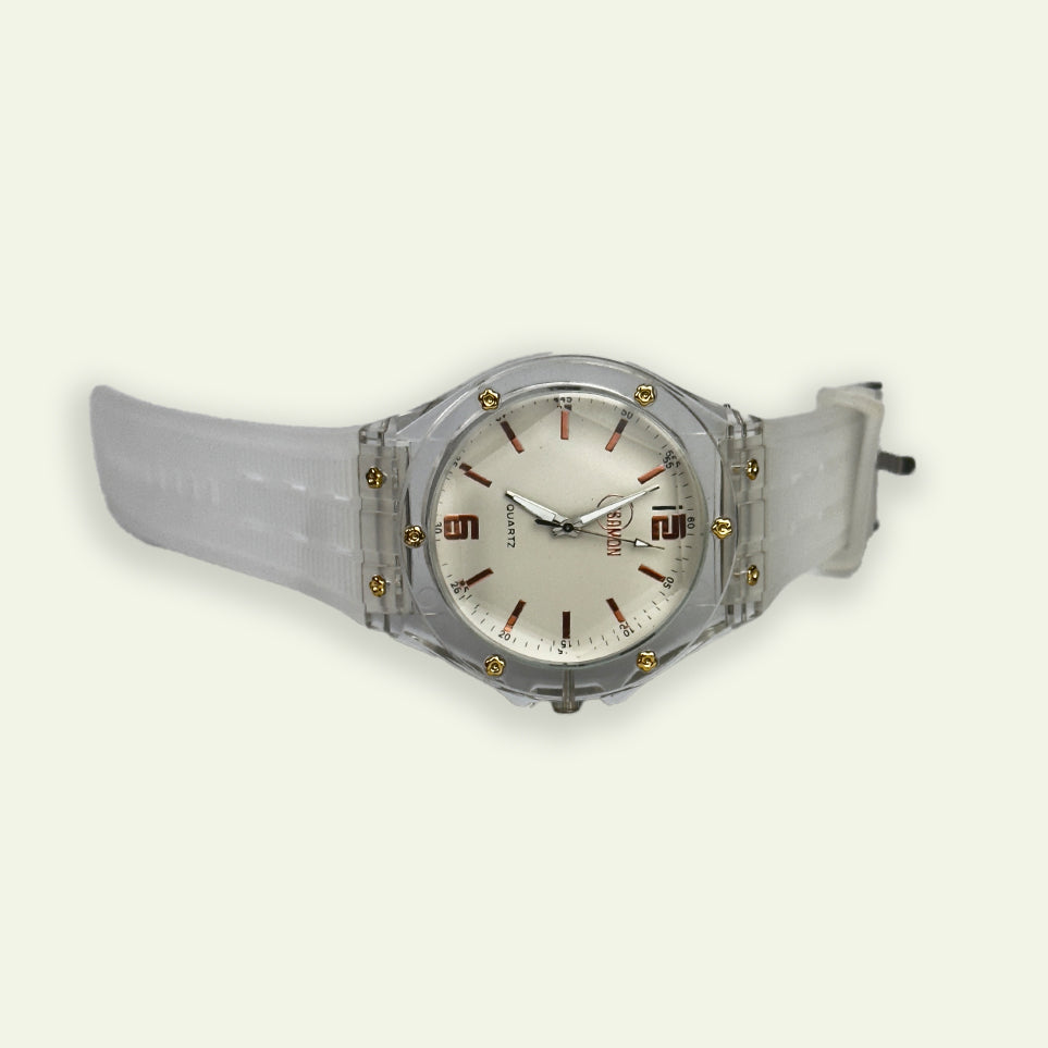Stylish Watch for KIDS Transparent Dial