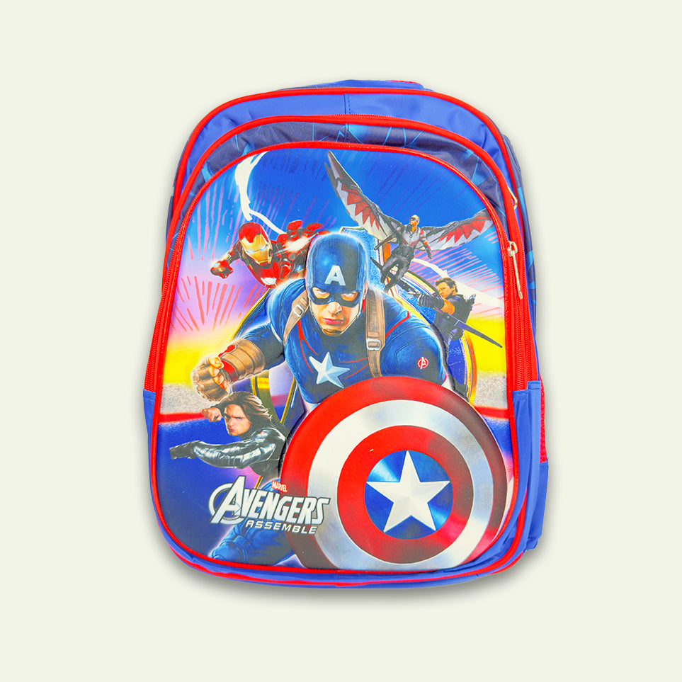 Captain America School Bag Premium Quality