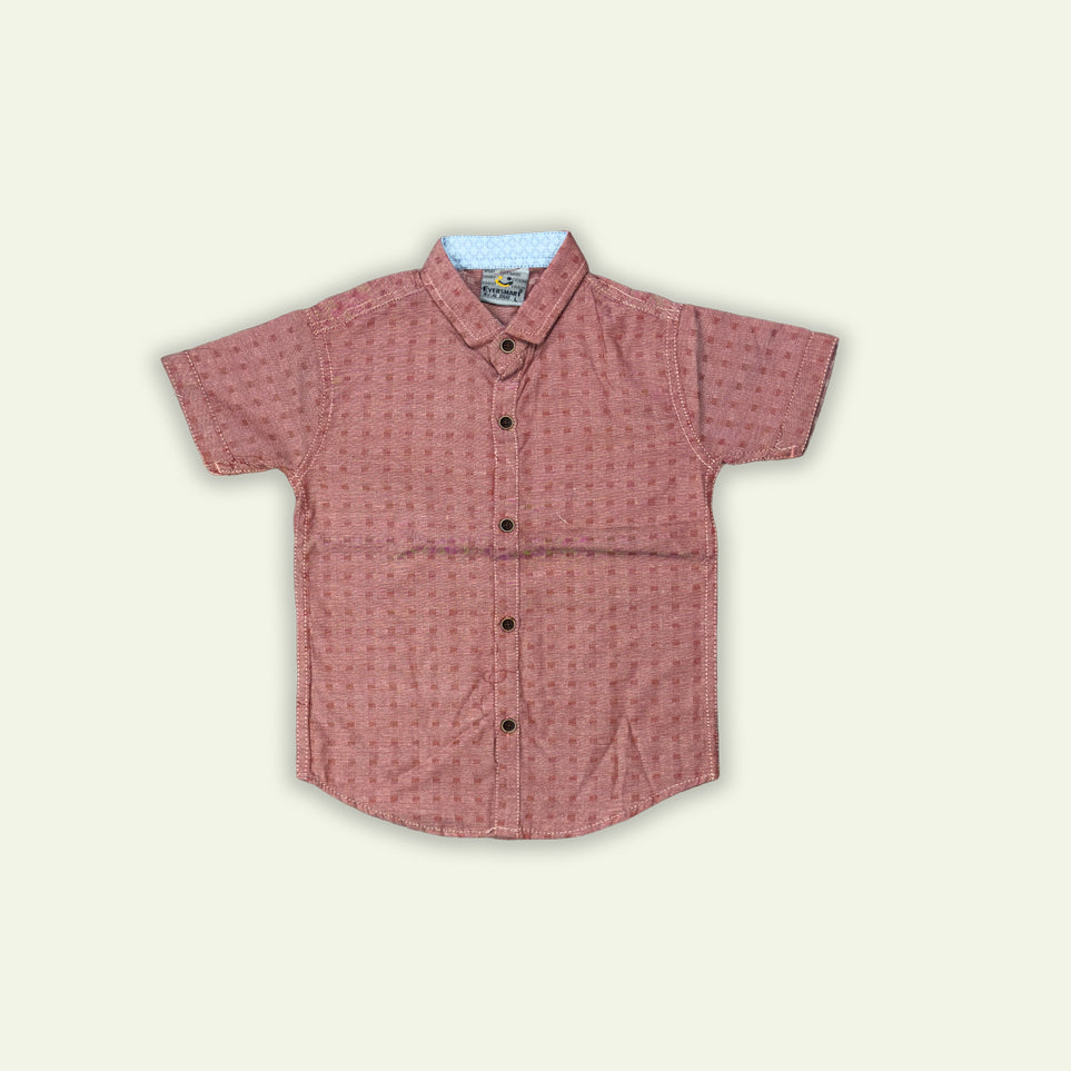 Boys 3pc Lining Shirt with West Coat & Short