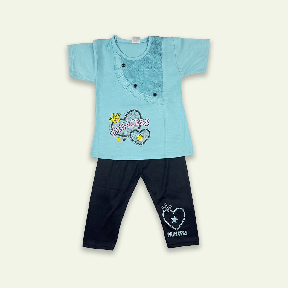 Girls Cute Princess Top with Pajama