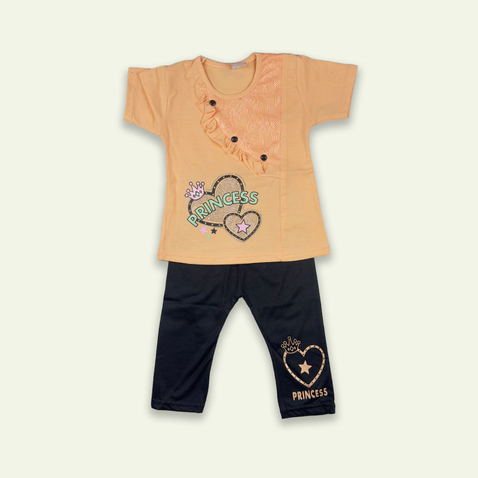 Girls Cute Princess Top with Pajama