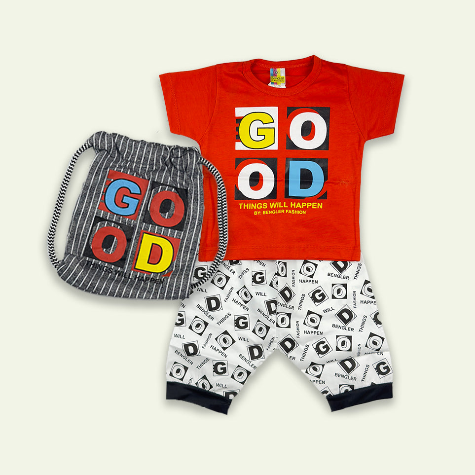 Boys Cute Good Suit with Free Bag