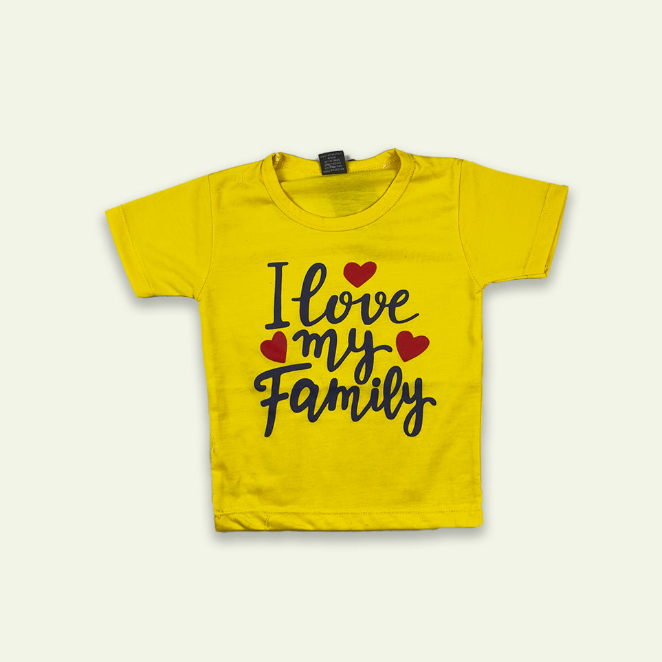 Boys I Love My Family Suit with Free Cap