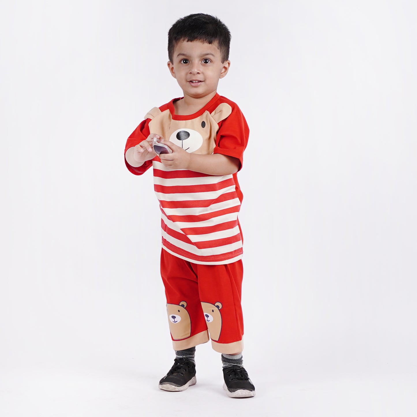 Boys Cute Bear Suit