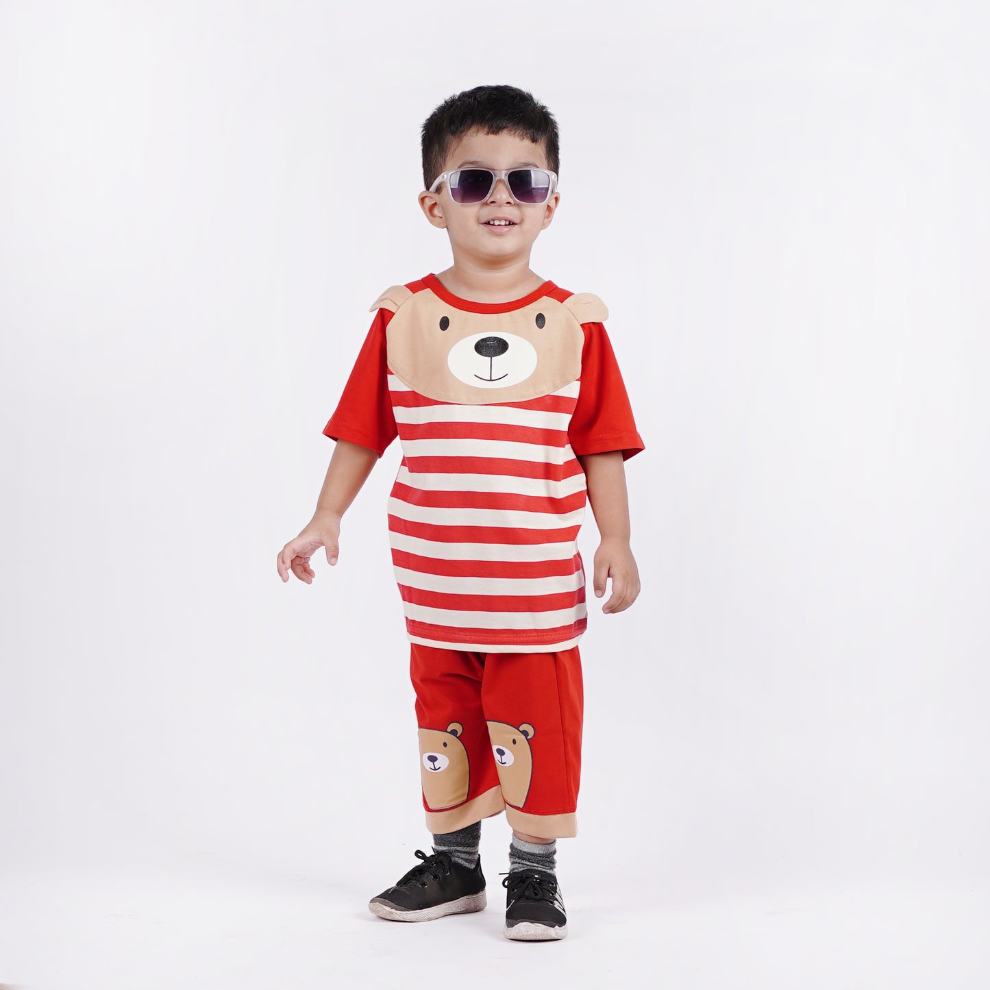 Boys Cute Bear Suit