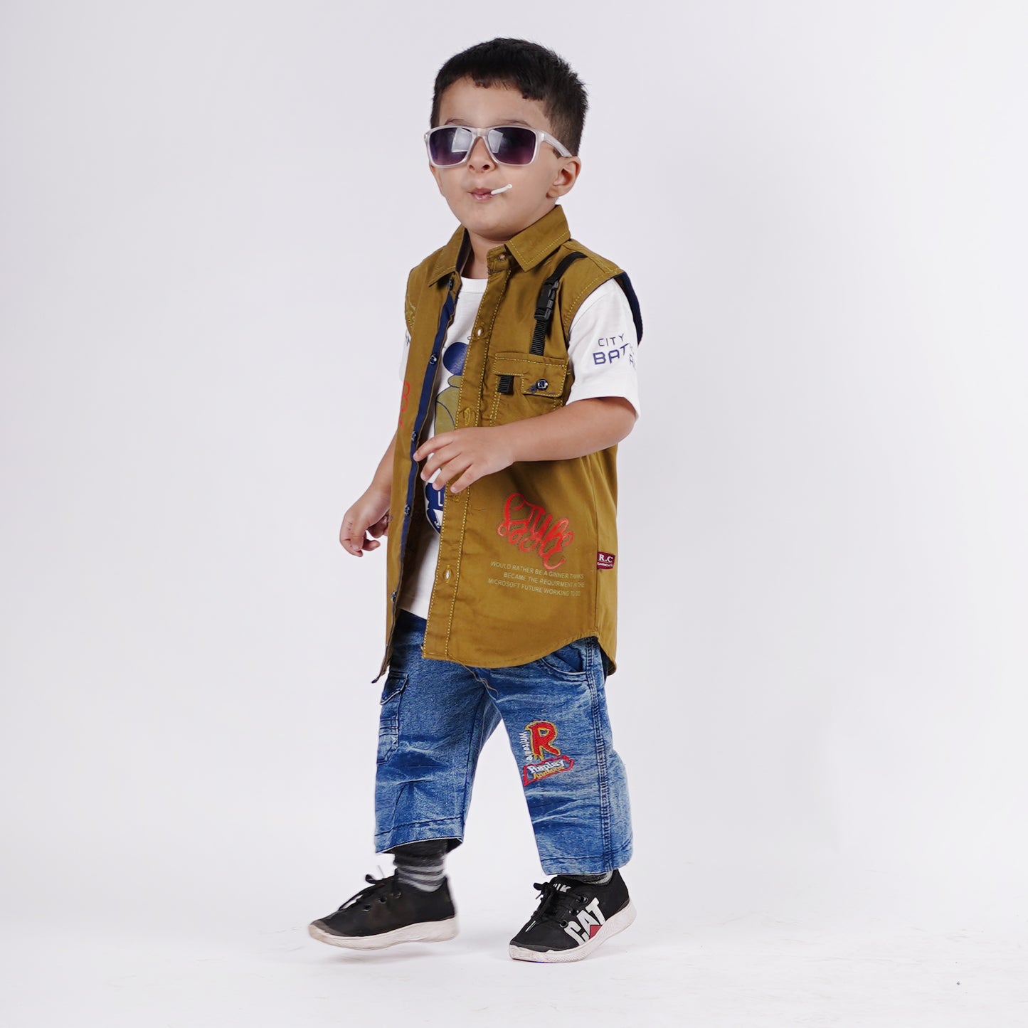 Boys Inner T-Shirt with Sando Shirt & Short