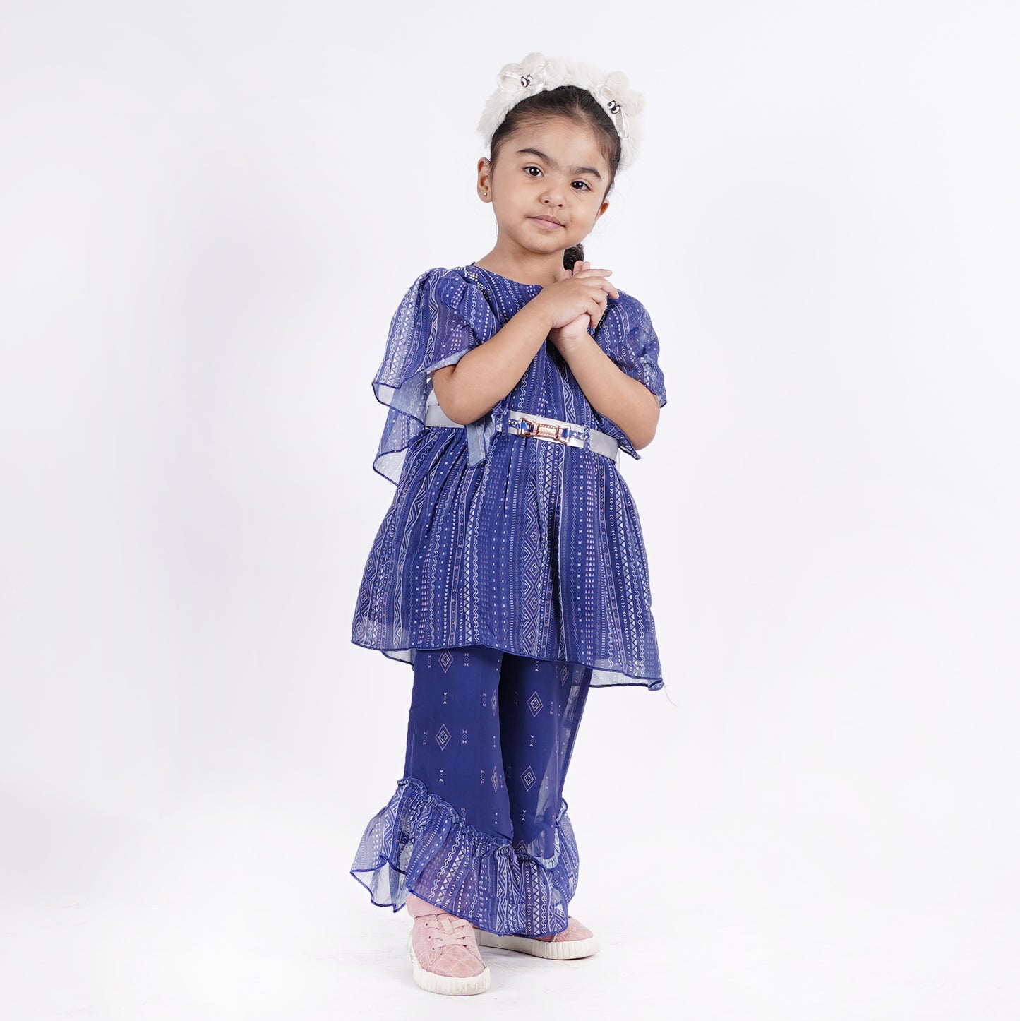 Girls Fancy Style Frock with Flapper Pajama