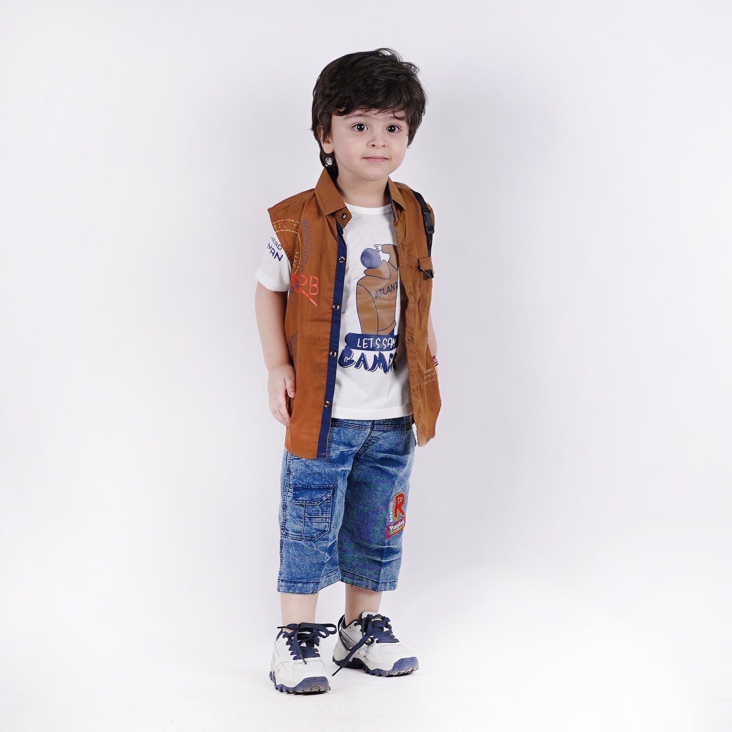 Boys Inner T-Shirt with Sando Shirt & Short