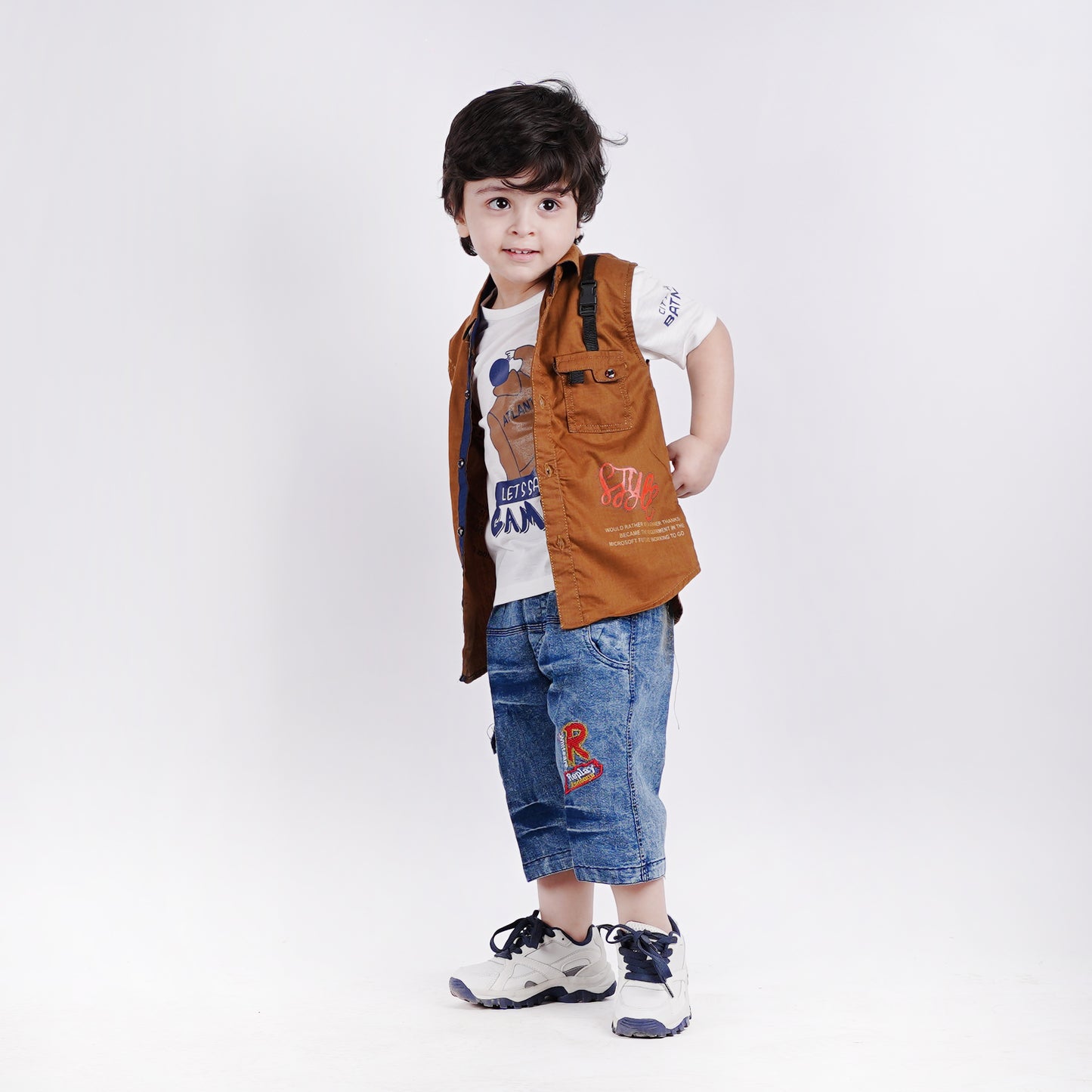 Boys Inner T-Shirt with Sando Shirt & Short