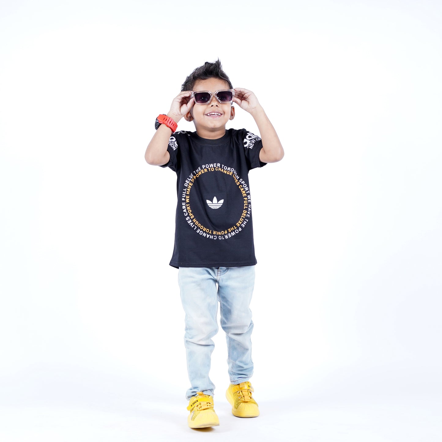Boys Fancy Adidas Tshirt