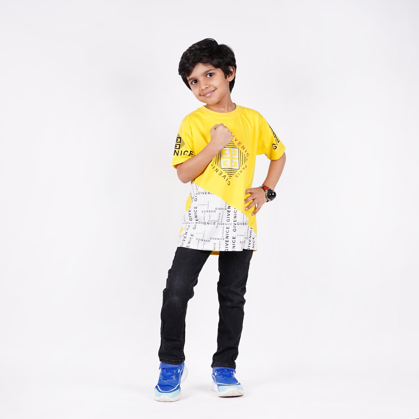 Boys Givenice Logo Design Tshirt