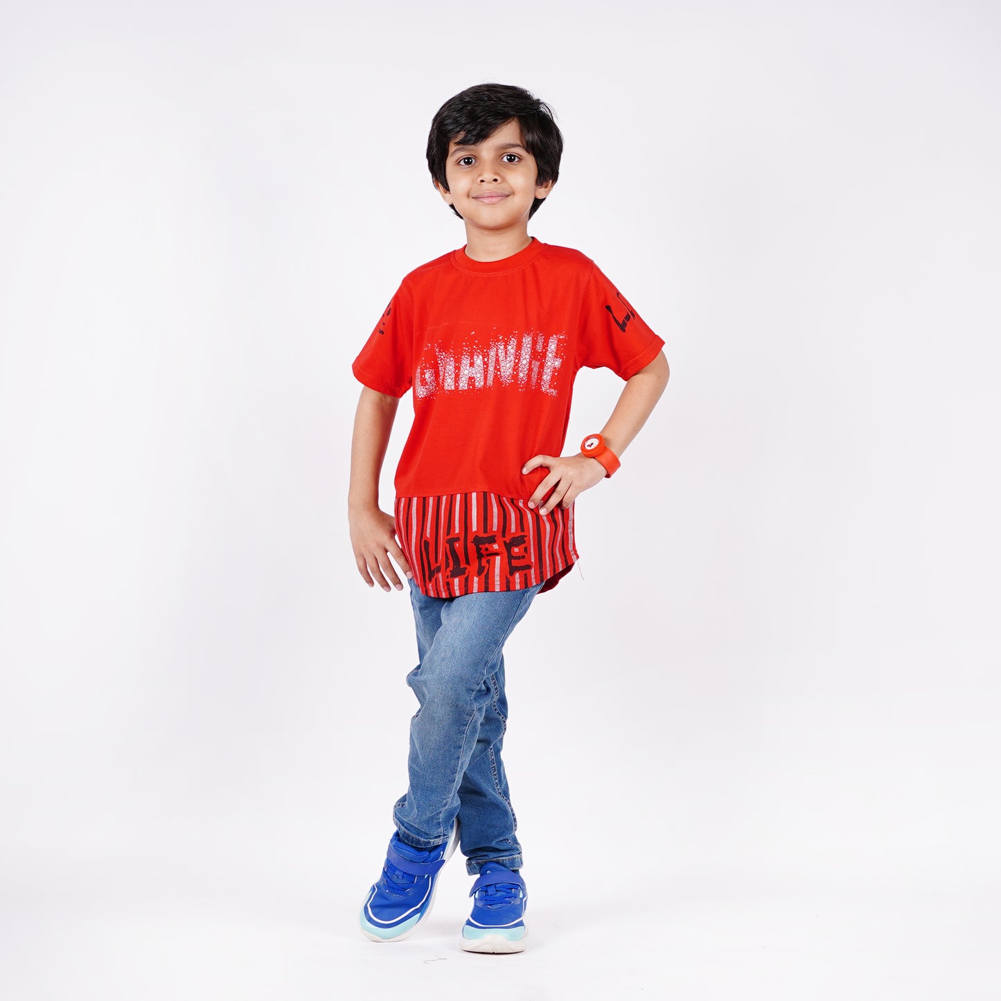 Boys Change Logo Design Tshirt