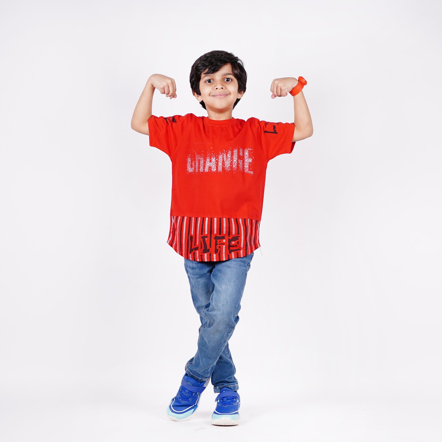 Boys Change Logo Design Tshirt
