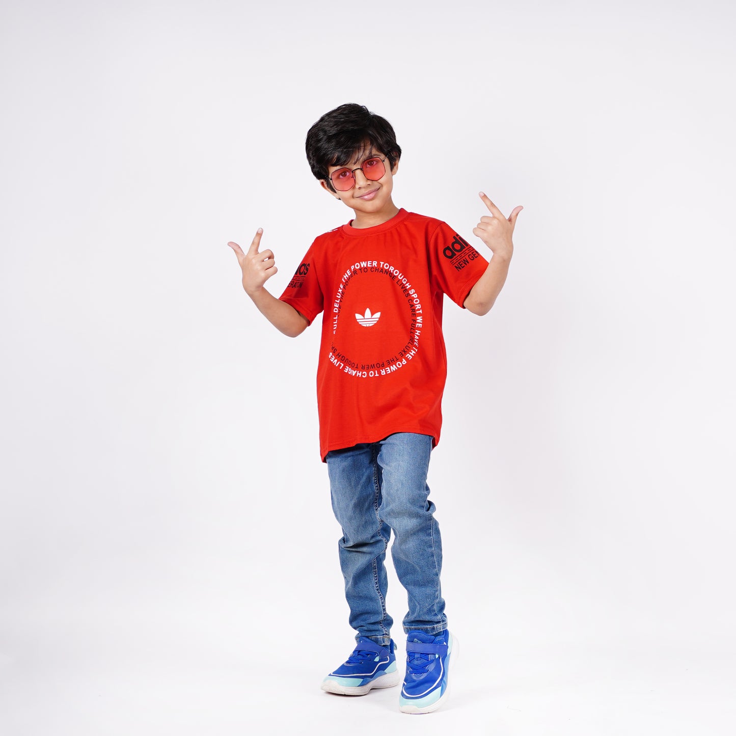 Boys Fancy Adidas Tshirt
