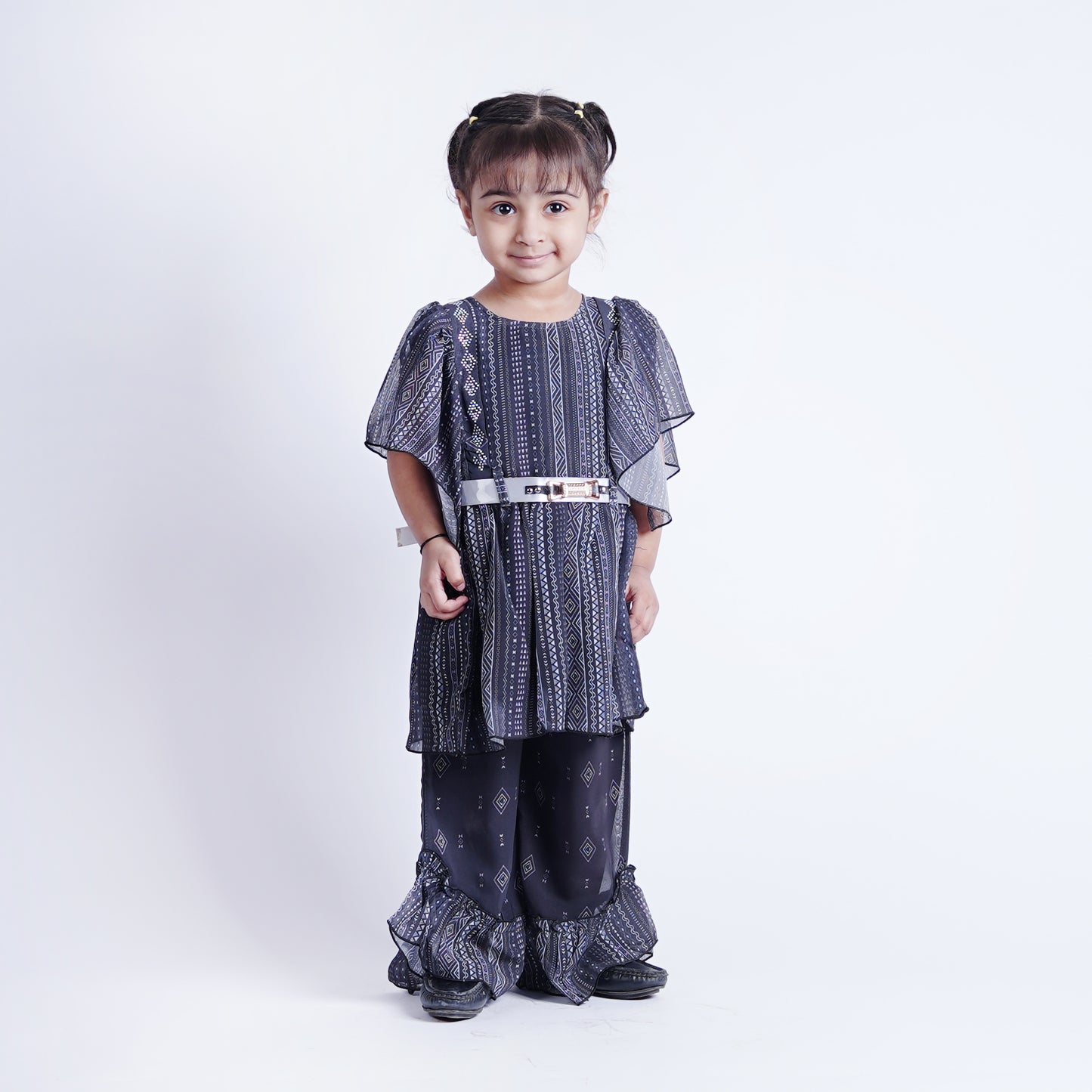 Girls Fancy Style Frock with Flapper Pajama