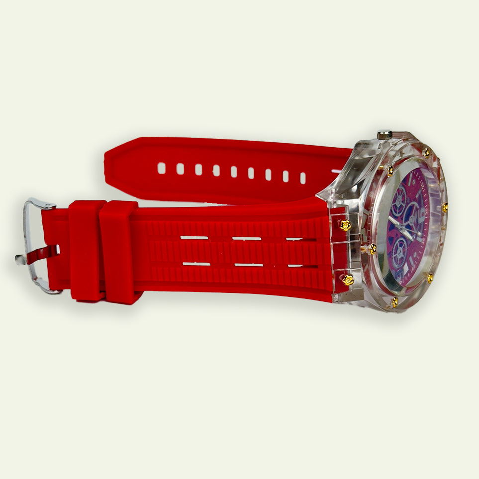 Stylish Watch for KIDS Transparent Dial