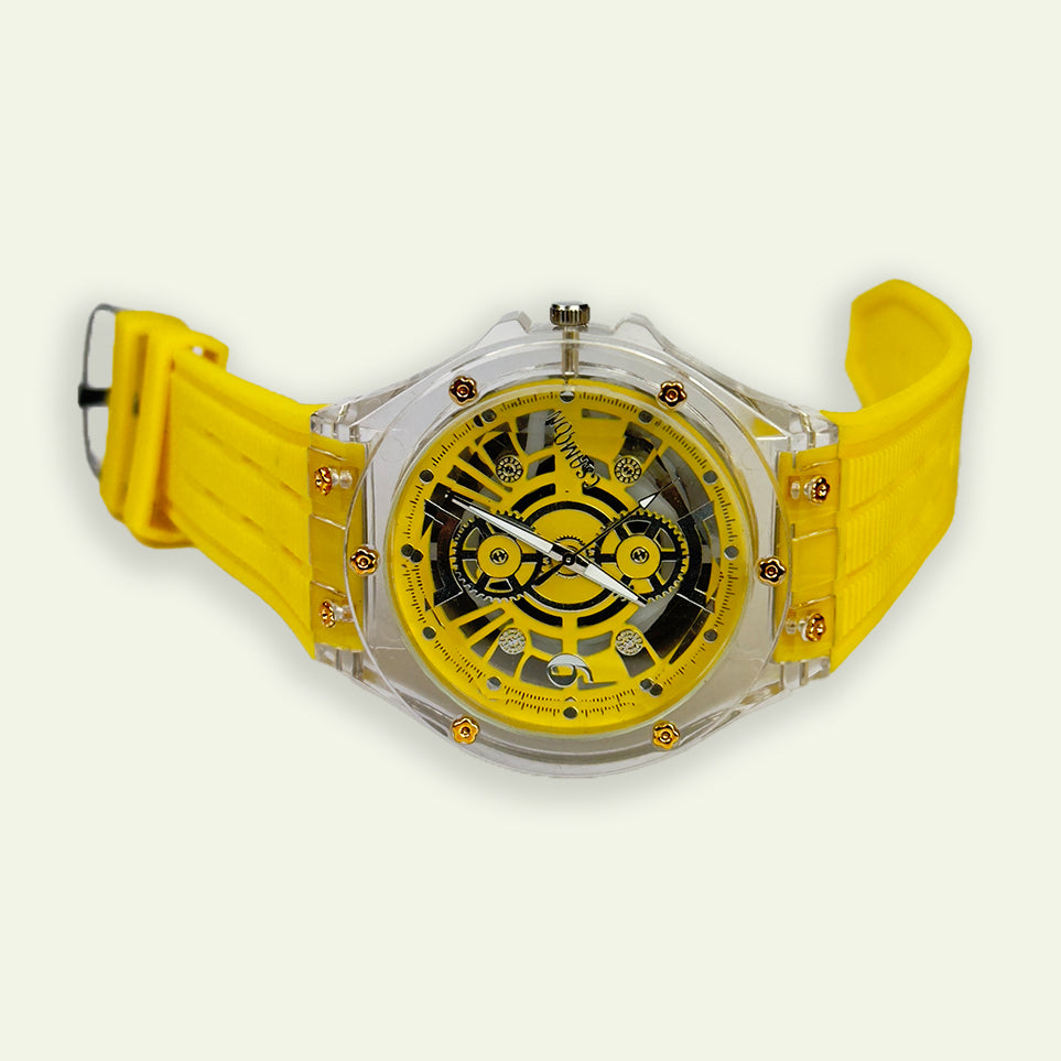 Stylish Watch for KIDS Transparent Dial