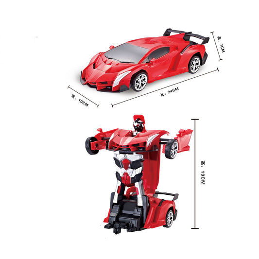 RC Tumbler Stunt Car Transformable Warrior Remote Control Car