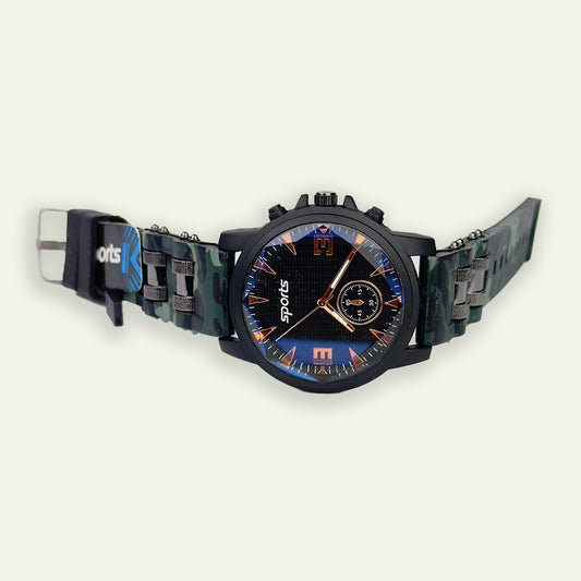 Stylish Army Camouflage Watch for Kids