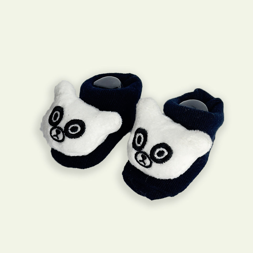 Baby Panda Socks Very Soft Stuff 2 - 6 Months