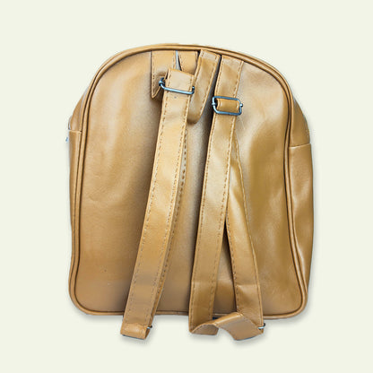 Stylish Brown Bag with Extra Pocket