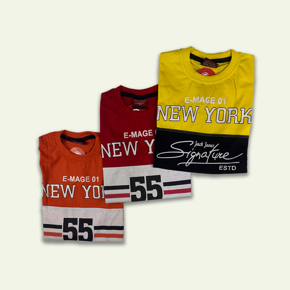 Boys New York Logo Design Tshirt