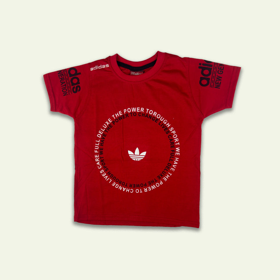 Boys Fancy Adidas Tshirt