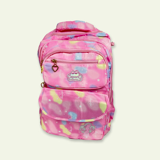 Pink Sport School Bag Premium Quality