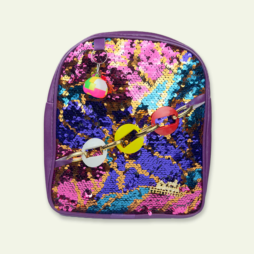Stylish Purple Hermes Bag