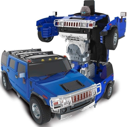 Hummer Warrior Robot Transformer Car - Battery Operated