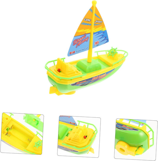 Mini Sailboat - Battery Powered (Sails on Water)