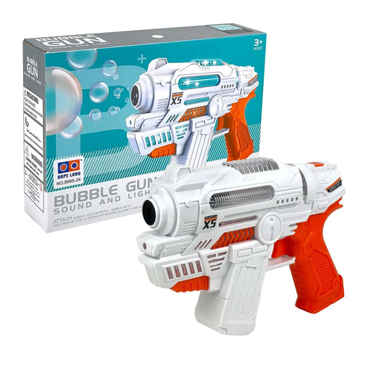 Bubble Gun with Sound & Light