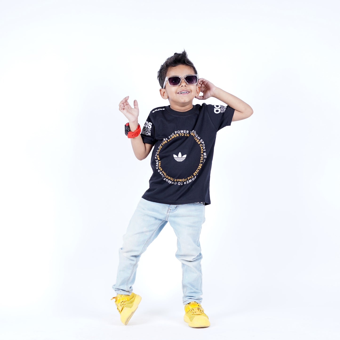 Boys Fancy Adidas Tshirt