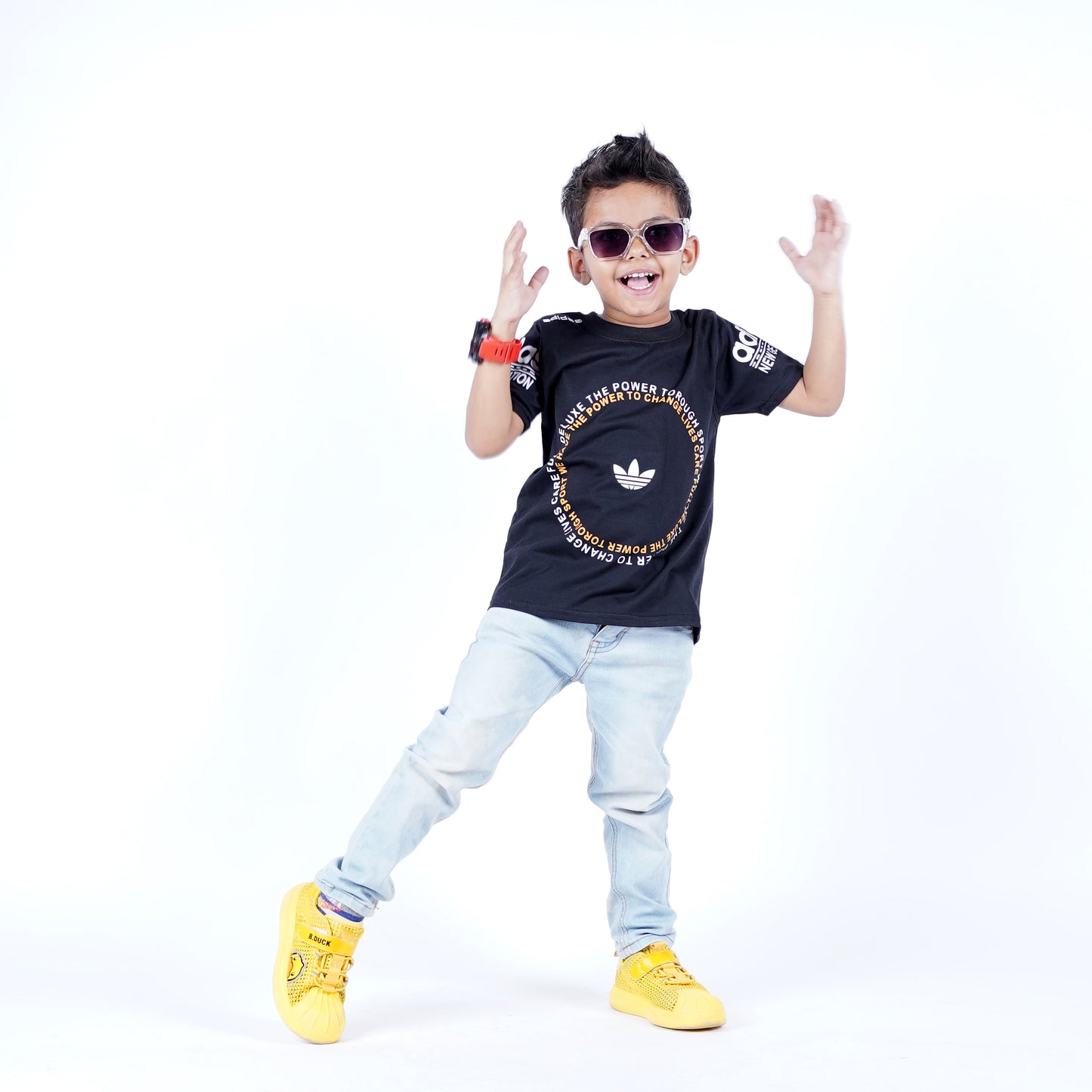 Boys Fancy Adidas Tshirt