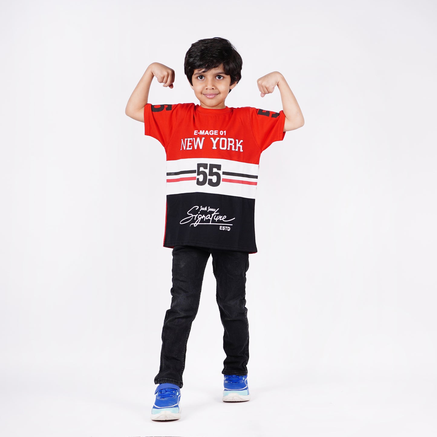 Boys New York Logo Design Tshirt