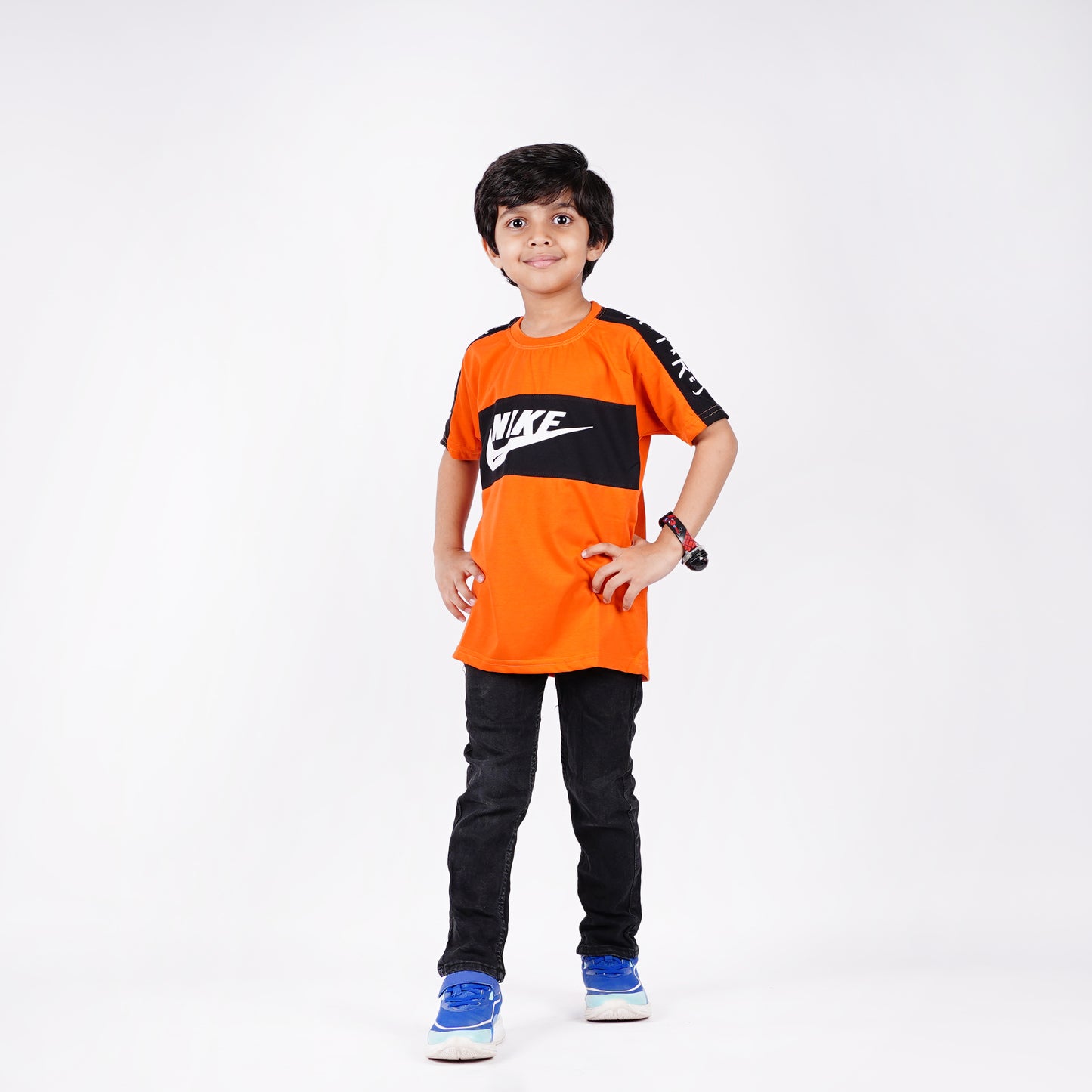 Boys Nike Logo Design Tshirt